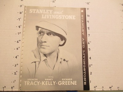 TV show movie photo 1950s STANLEY & LIVINGSTONE Spencer Tracy Nancy Kelly