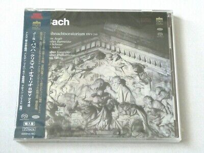 Martin Flämig J.S. Bach Christmas Oratorio 2 SACD Hybrid TOWER RECORDS JAPAN