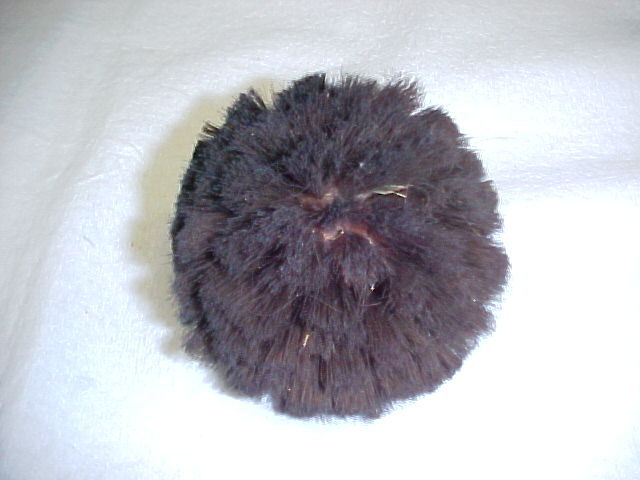 Goblet Brass Wire Scratch Brush, 3 ½” - Used