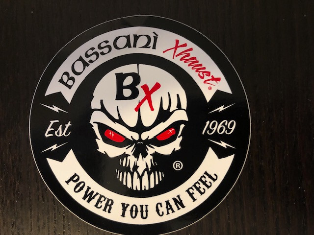 Bassani Exhaust Original Dealer 3"  Motor Cross Dirt Bike Sticker Decal