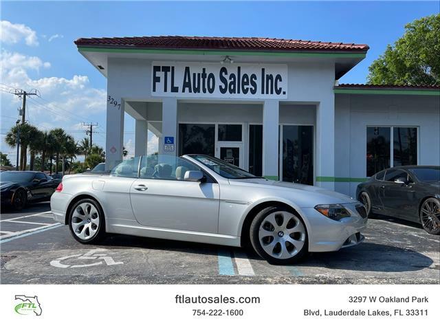 2005 BMW 6 Series 645Ci 6 SPEED MANUAL 1 OWNER CONVERTIBLE