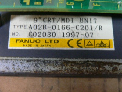 FANUC POWER MATE A02B-0166-C201/R 9