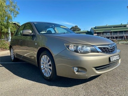 2008 Subaru Impreza G3 MY08 RX AWD Champagne 4 Speed Sports Automatic Hatchback Mount Druitt Blacktown Area Preview