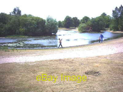 Photo 6x4 Pond on Mitcham Common.  c2005
