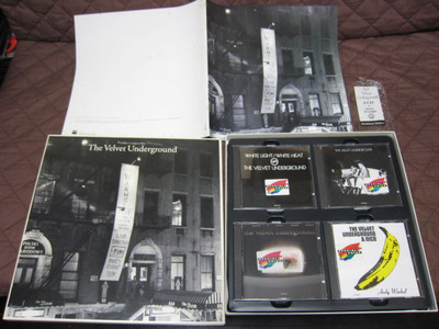 Velvet Underground Coffret 4 Compact Discs CD Box Set Lou Reed Nico Andy Warhol