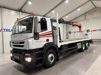 Iveco Stralis 310 6x2 Flatbed Brick Grab