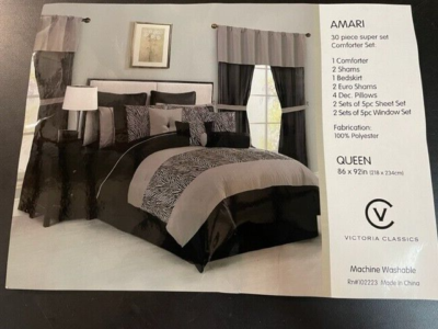 30 Piece Complete Bedding Set Victoria Classics Amari eBay