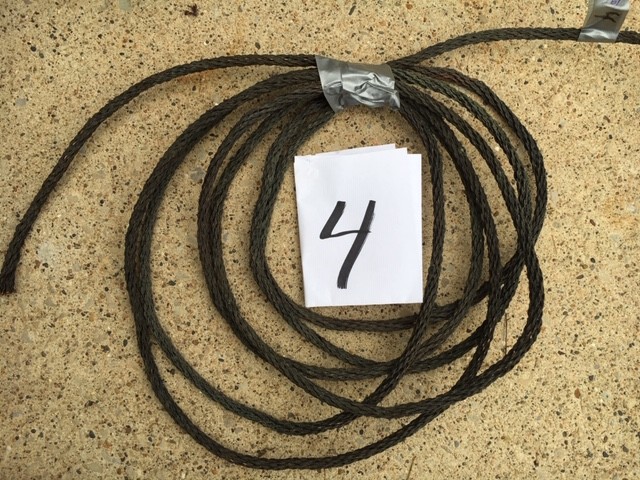 Woven Copper Ground Cable Wire Lightning Rod Weathervane Vintage Crafts Arts 34F