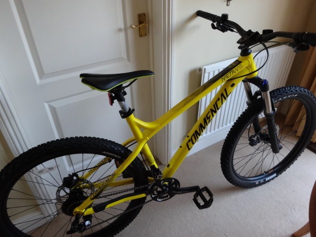 commencal meta yellow