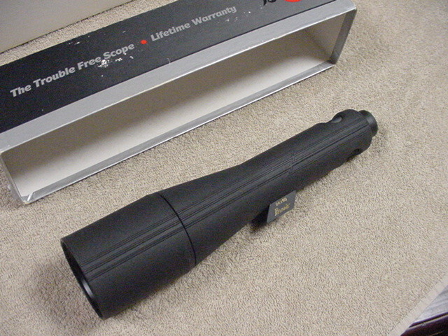 Burris 24x60mm The Spotter Rubber Armor Spotting Scope # 300110 Forever Warranty