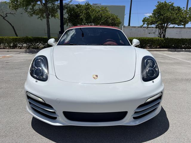 Owner 2013 Porsche Boxster Convertible 2D wht/red with 3,886 Miles