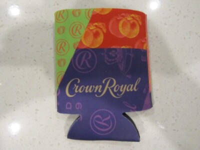 Crown Royal Koozie Beer Can Insulator Canned Cocktails Peach Apple Classic NEW