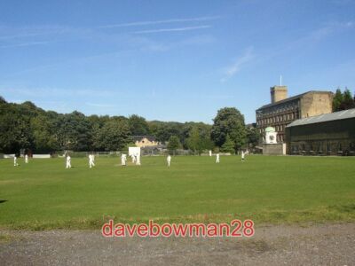 PHOTO  CRICKET GROUND GREETLAND ADVANTAGE HAS BEEN TAKEN OF A FLAT AREA OF GROUN