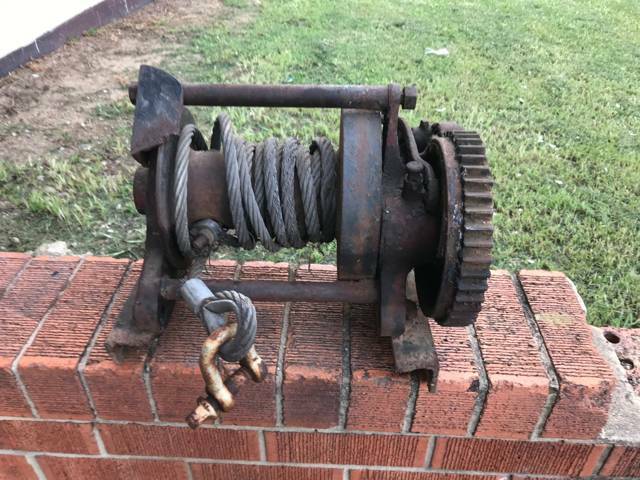 2 ton manual winch (off a boat ramp) Boat Accessories ...