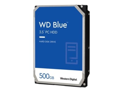Western Digital 500GB WD Blue PC Desktop HDD 7200 RPM 32MB Cache WD5000AZLX