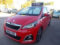 2016 Peugeot 108 1.2 PureTech Allure 5dr HATCHBACK Petrol Manual