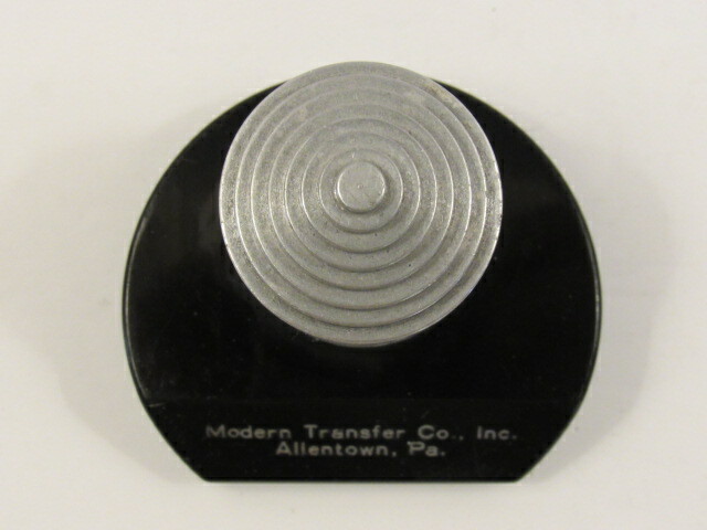 Art Deco Thompson Engineering Postal Scale Modern Transfer Vintage  Advertising