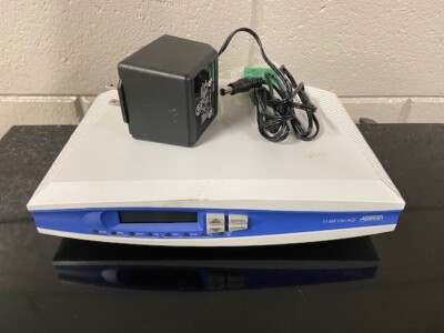 Adtran 1204025L1 T1 ESF CSU ACE (4th Gen) w/ Power Supply