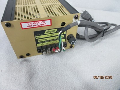 Linear Regulated Power Supply Gold Box Series A Drawing Acopian Power Supplies