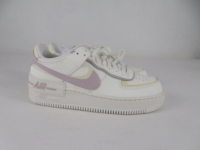 Nike Air Force 1 Shadow Womens 10 Shoes White Purple DZ1847