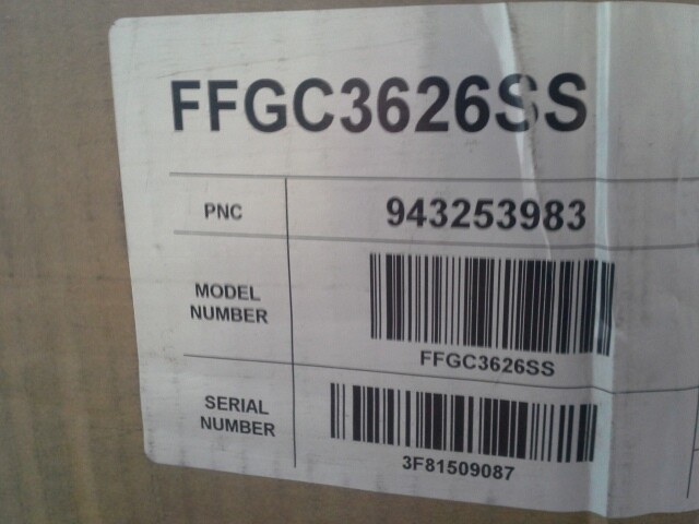 Frigidaire FFGC3626SS 36 Inch Gas Cooktop in Stainless Steel