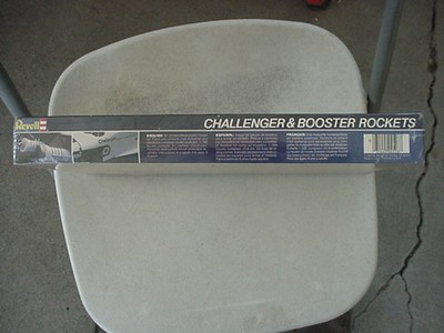 REVELL CHALLENGER & BOOSER ROCKETS PLASTIC MODEL KIT MINT IN UNOPENED PLASTIC