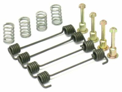 For 1984-1985 BMW 318i Parking Brake Shoe Hardware Kit ATE 66221JM