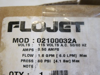 FLOJET ITT INDUSTRIES MODEL 2100-032A  ***NEW***