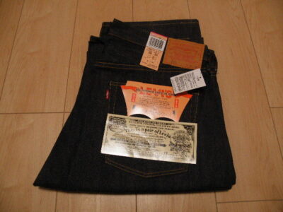 【VINTAGE LEVI’S 66前期 3501-0117】W40 L38 Vintage OG 1950s LEVIS 501 ZXX Guaranteed Patch Hidden Rivet