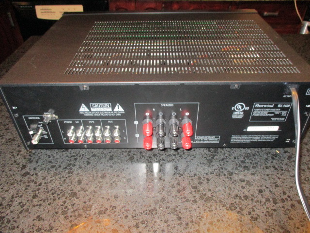 60 Day Warranty Sherwood RX-4109  Stereo Receiver 2 Channel - 100W No remote
