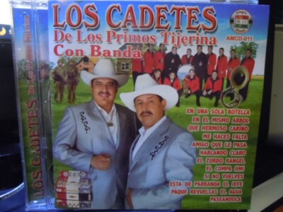 Los Cadetes De Los Primos Tijerina Con Banda 12 Exitos (cd)