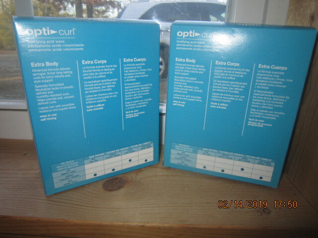 2 x NEW Matrix Opti Curl Extra Body Bodifying Acid Wave Perms