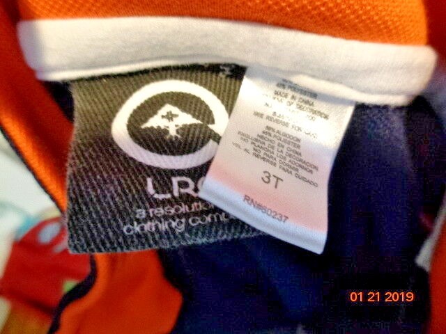 Boys LRG  full front zip jacket size 3T