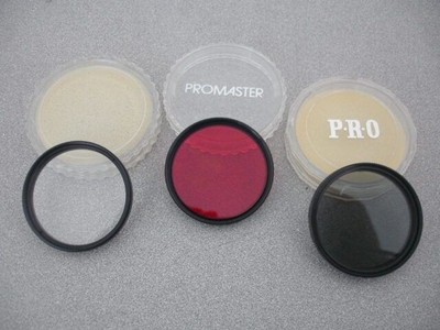 Hoya ProMaster PRO Camera Lens Filter Batch - 3 Filters