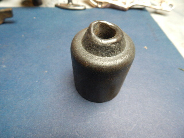 Old Cast Iron Window Sash Weight Ajustment 1 Pound Weight