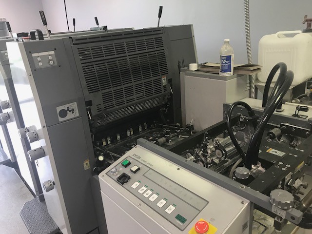 Ryobi 524 HE 4 color press