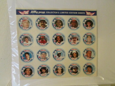 1988 JIFFY POP BASEBALL CARD
