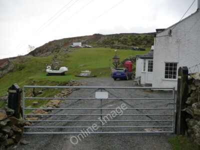 Photo 6x4 Upland garden Conwy Why not put a white swan on your front gard c2012