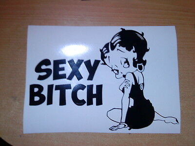 Betty Boop Hands Together Car or Truck Window Laptop Decal Sticker White 2.6X6
