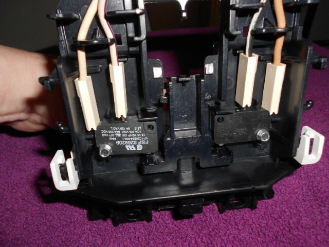 8193882 Kenmore Dishwasher Door Latch With White Handle And Switches