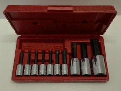 Proto Professional Tools 10PC Hex Key Set With Case