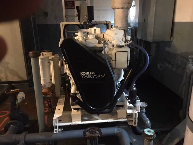 Kohler 99EOZD, 99 KW Marine Diesel Generator 60 Hz 3PH