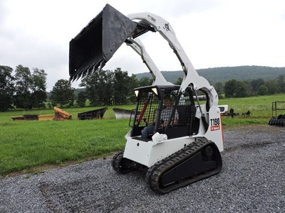 2005 Bobcat T190 Rubber Track Skid Steer Loader Kubota Diesel NEW Tracks !!!