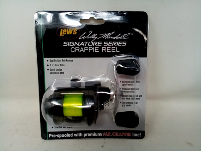Lews Wally Marshall Signature Series 5.2:1 Crappie Reel - WMR5
