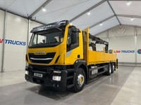 Iveco Stralis 310 6x2 Flatbed Brick Grab