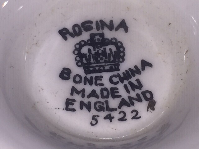 Rosina Tea Cup and Saucer 5422.-B740