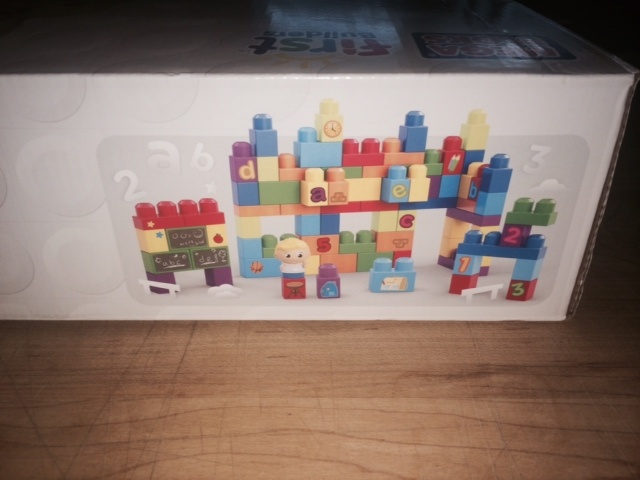 Mega Bloks First Builders 81330 Blocks 75 Piece set Ages 1-5 Educational Toy NEW