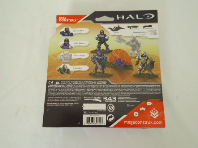 B36 Mega Construx Halo UNSC Brute Skirmish- DXY14- New, sealed- 2016, Mattel