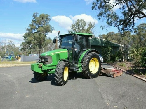 TRACTOR JD 2010 & JARRETT SLASHER SERVICED RECENTLY JOHN DEERE 5080R