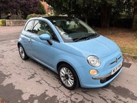 FIAT 500 1.2 500 1.2 69hp Lounge Blue Manual Petrol 2014